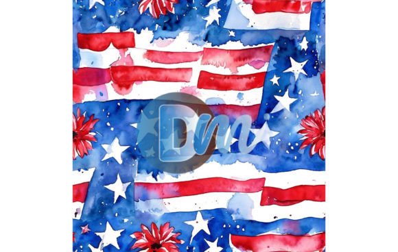 4th of July Seamless Pattern 102: Design Applications