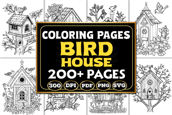 Bird House Coloring Pages: Integrating Art, Ornithology, and Educational Development