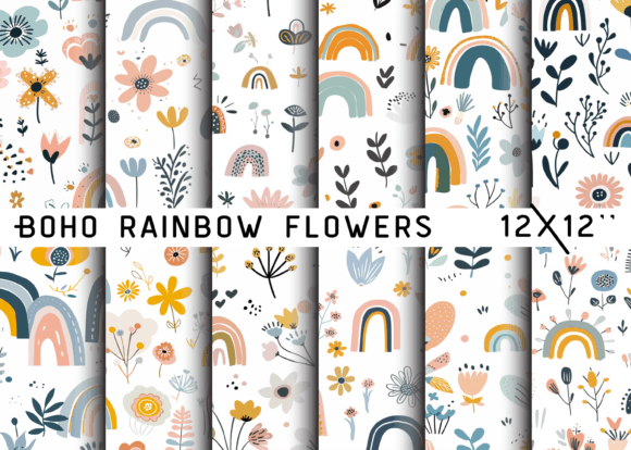 Boho Rainbow and Flowers: A Practical Design Guide