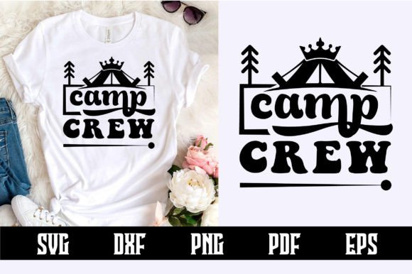 Camp Crew Svg Design: Practical Applications for Summer Projects and Apparel