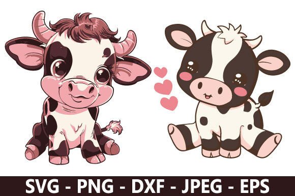 Cute Cow SVG Bundle: Practical Applications for Crafters and Small Businesses