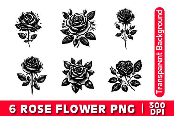 Elevating Creative Projects with Rose Flower Design and Flower Clipart
