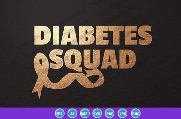 Evaluating Diabetes Squad Tee Shirt Vector Files for Custom Apparel