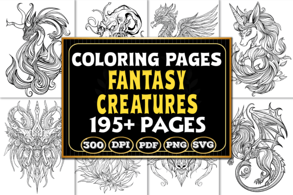 Fantasy Creatures Coloring Pages: Design & Usage Guide