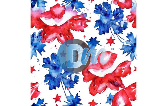 Integrating 4th of July Seamless Pattern 43 Into Seasonal Design Workflows