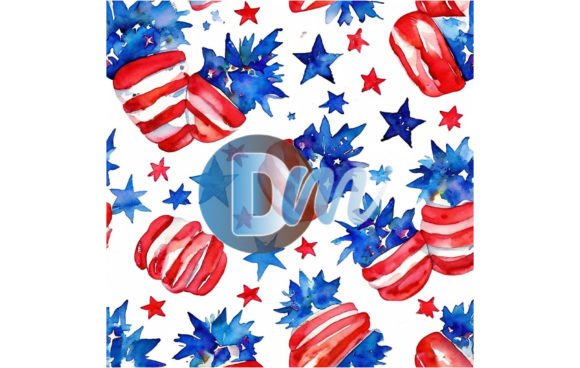 Practical Applications for 4th of July Seamless Pattern 36 in Creative and Commercial Projects