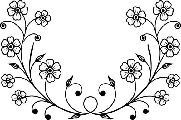 Strategic Application of Flower with Blooms Vector Illustration in Professional Design