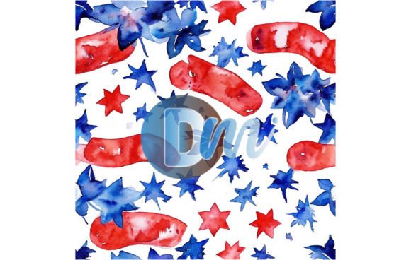 Strategic Applications of 4th of July Seamless Pattern 140 for Seasonal Branding