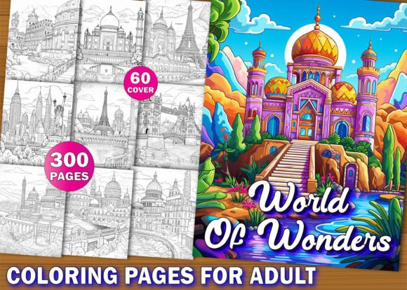 Unlocking Creativity and Calm with 300 World of Wonders Coloring Pages